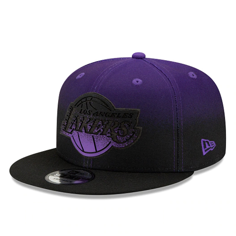 AKSESORIS BASKET NEW ERA Los Angeles Lakers Back Half Edition 9FIFTY Snapback